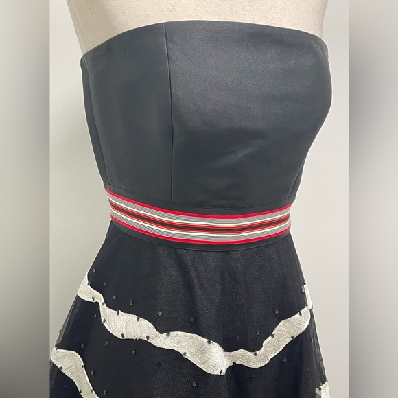 Sachin & Babi Alexi Strapless Dress, Black, 0 - Picture 3 of 14